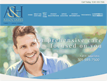 Tablet Screenshot of marylandcosmeticdental.com